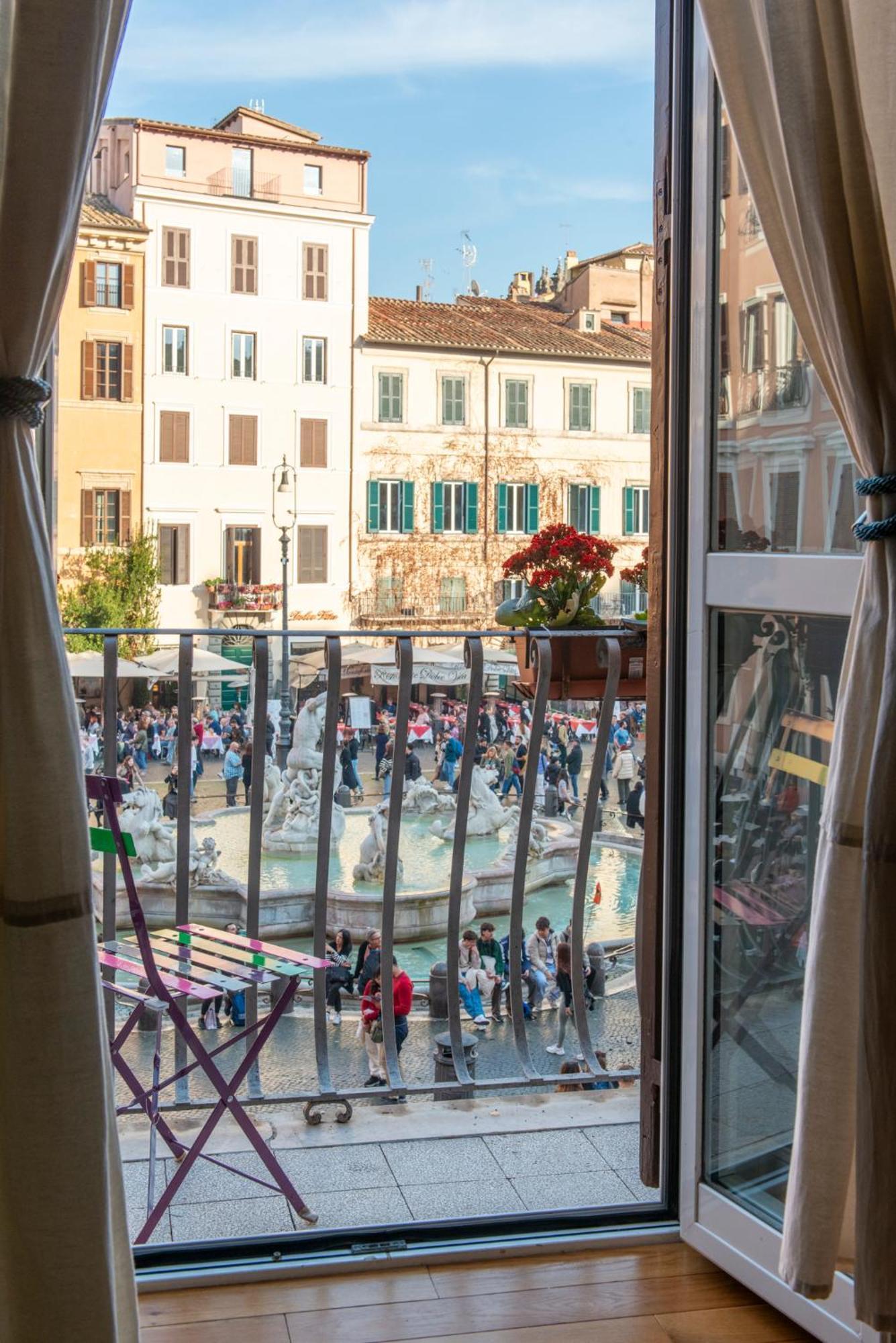 Apartament Navona Charming Balcony Rzym Zewnętrze zdjęcie